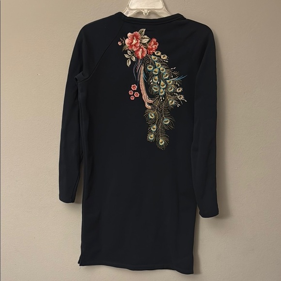 Driftwood Layla Embroidered Peacock Dress size xs - Picture 3 of 4